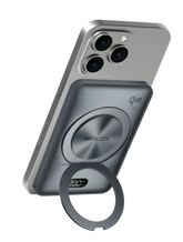 MICRODIA SNAPPower™ RING Qi2, 5-in-1 35W, Magnetic Wireless Power Bank